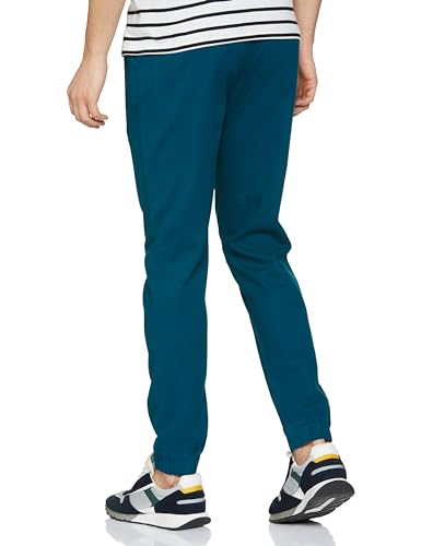 Image of FYLTR Men's Taper Fit Stretch Cotton Joggers with Elasticated Waistband & Drawstrings
