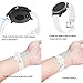 For Garmin Vivoactive 3 Band, Junboer 20mm Quick Release Silicone Replacement Strap Sport Band for Garmin Vivoactive 3/Forerunner 645/Galaxy Active 2 40 44mm/Galaxy Watch 3 41mm/Samsung Galaxy 42mm