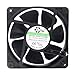 SXDOOL EC Motor Cooling Fan, 120mm Fan, 120mm 38mm AC 110V 115V 120V 220V 240V, Dual Ball Bearing 3000RPM Powerful