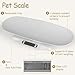 Digital Pet Scales with Detachable Tray – Accurate Baby Weighing Scales for Infants & Toddlers, Clear LCD Display, Tare & Hold Functions, Ideal Puppy Scales for Cats, Dogs, Kittens, Up to 30KG/66LB