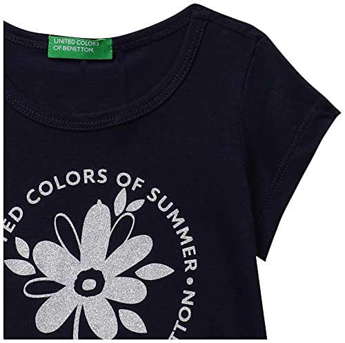 Image of United Colors of Benetton Baby-Girl's Solid Regular Fit T-Shirt