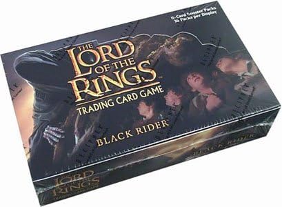 El Señor de los Anillos Juego de Cartas Black Riders Booster Box de Decipher