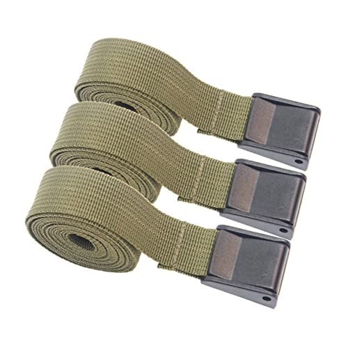 ULTECHNOVO 3pcs Cargo Tie Down Straps Cam Buckles Lashing Straps for Luggage and Tent Fixing Heavy-Duty Bag Fastening for Outdoor Activities