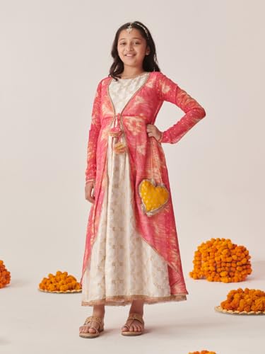 Image of Pspeaches Girls Dress with Cape