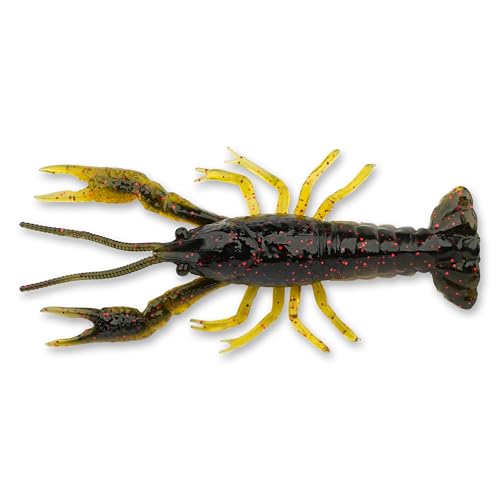 Savage Gear 4D Craw Fishing Bait, Watermelon Craw, Realistic Crawdad Profile, Infused with Scent, Ideal for Jig Heads, Flipping, Carolina Rigs and More