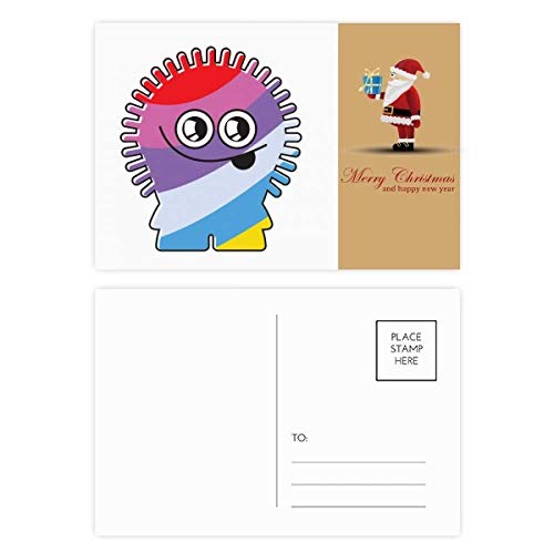 Cartes postales de Noël galaxie arc-en-ciel pour surprendre vos proches