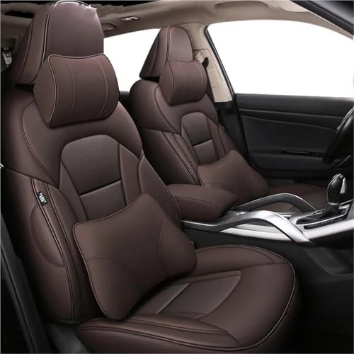 Housse siège voiture universelle cuir marron Infiniti FX37 QX60 EX Q50 G35