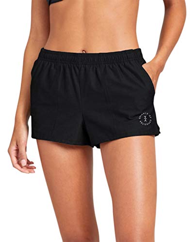 RVCA Women Synced Up Boardshort Black Large