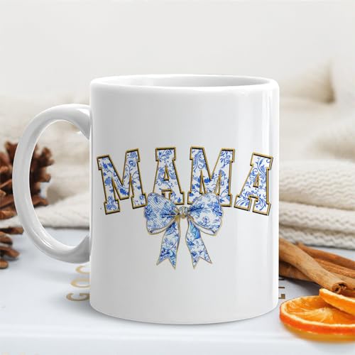 Taza Cerámica Azul BEHIFL 11 Onzas miniatura 4