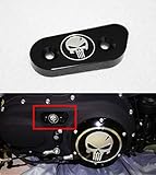 Skull Chain Inspection Cover Guard for Harley Sportster Iron XL 1200 883 48 72