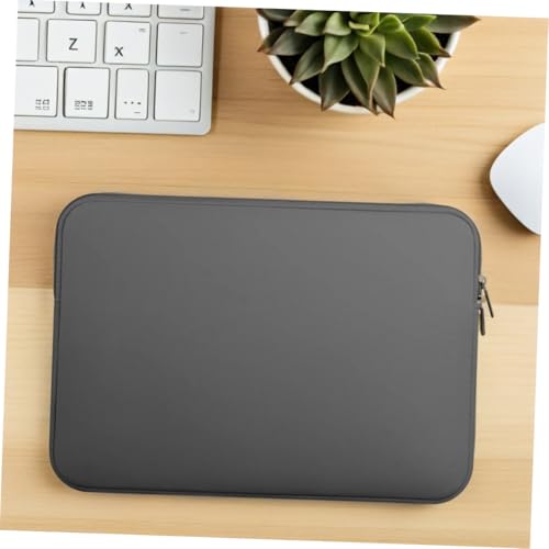Funda para portátil acolchada contra arañazos: kit de 2 piezas protectoras negras 2