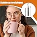 Eco Friendly Reusable Straws Set - Portable Metal Straws with Storage Case | Perfect for Water Juice Smoothies and On-the-Go Use with Easy Cleaning Accessories Versatile for All Beverages