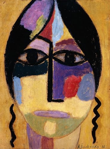 Lienzo Mystic Head Ravenwings Iv de Jawlensky pintura clásica para regalo cultural