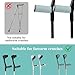 2Pcs Forearm Crutch Pads, Comfortable Crutches Padding, Breathable Crutch Covers for Hand Grips, Crutches Accessories Padding for Crutches Forearm with Elderly Disabled Stroke Patients(Cyan)