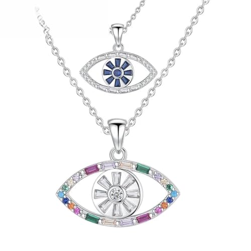 Bijoux accessoires de mode collier argent 925 anti-ternissement - 2