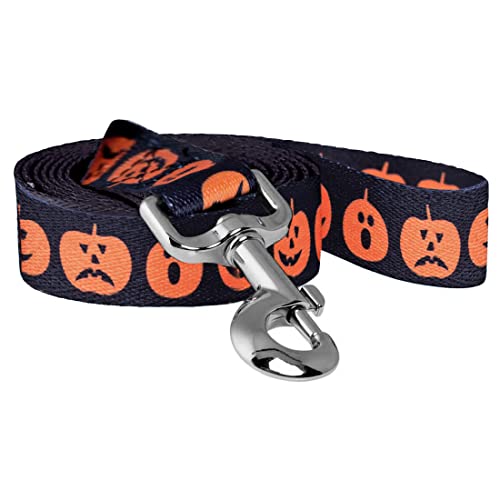 Native Pup Halloween Dog Leash (Halloween Big Pumpkins)
