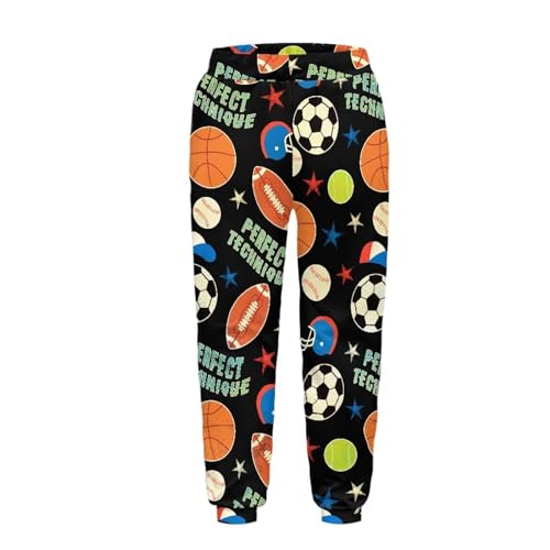 Boys Pants Cool High Waist Sports Pants with Pockets School Gym Jogger Pants Soft Lightweight Casual Sweatpants2