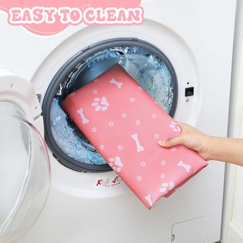 Marsui Dog Playpen Bottom Pad Fits for 36 Inch 4 Panels Pet Exercise Mat Puppy Crate Pad Reusable Washable Pet Training Pee Mat Hoop and Loop Design, Playpen Not Included - Image 5