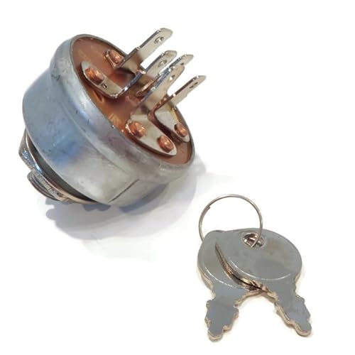 #US Replace Parts Ignition Starter Switch for Gravely 4 Wheel 20 HP 987051 987063 Tractor Keys (datG.0825#07048)