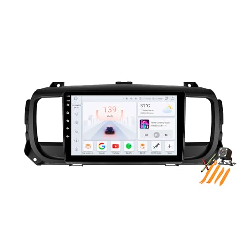 Radio de coche 2 Din Android 13 para Opel Vivaro con GPS, WiFi 5G y Carplay M6 pro3