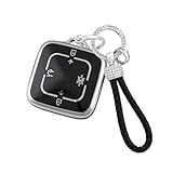 ontto Schlüsseetui Passt für Zeekr 001 009 Zeekr X 7X Zeekr 007 GT 2021-2025 Weich TPU Schlüsseltasche Autoschlüssel Hülle Schlüsselcover Schutzhülle Schlüsselanhänger Zubehör 4 Tasten-Silber Schwarz