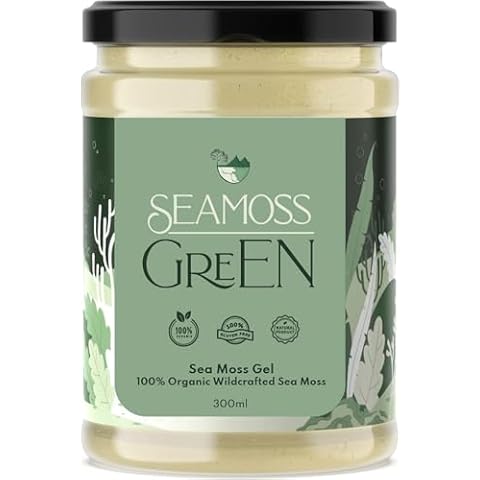 Seamoss Green All-Natural Sea Moss Gel Cover