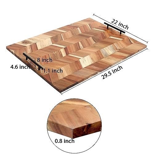 Noodle-Board-Stove-Cover-Wood-with-Handles-Wooden-Stovetop-Cover-Board-for-Gas-Stove-and-Electric-Stove-Top-kitchen-sink-cover-for-counter-space-Acacia