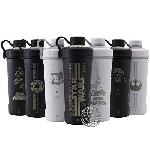 BlenderBottle Coqueteleira Star Wars Radian de aço inoxidável, 740 ml, Darth Vader Retro