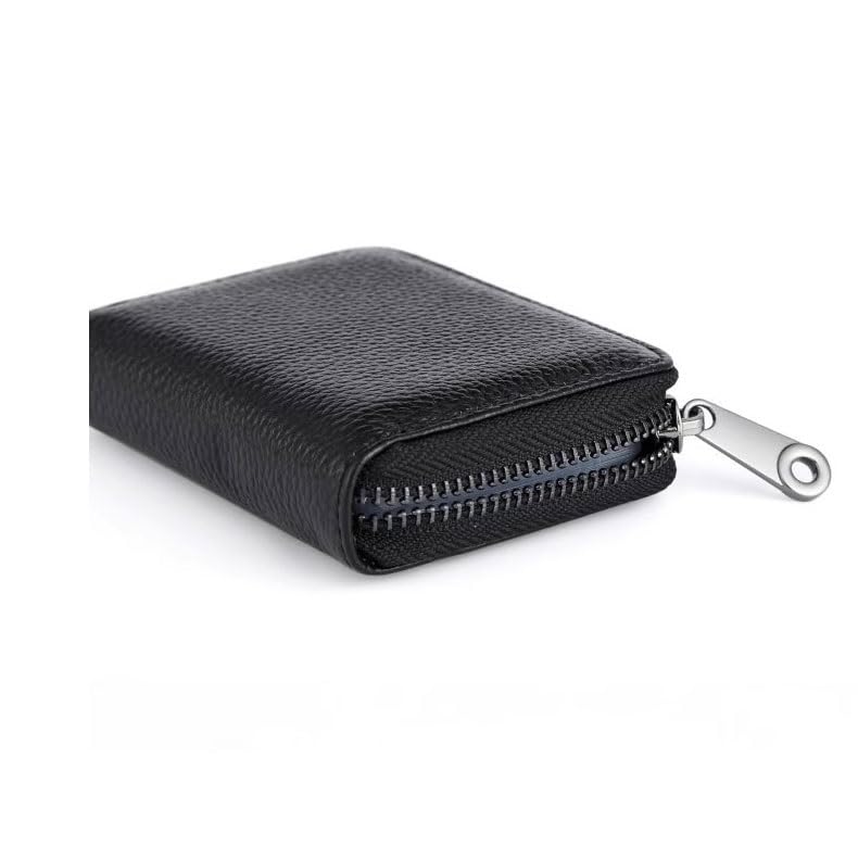 Men Genuine Leather Wallet Blocking Credit Card Holder3