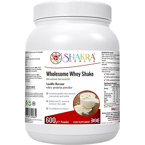 Shakra Health Shake protéine de lactosérum (vanille) - Spiritualité, science et compléments Cover