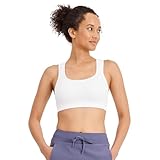 Jockey Women's Hi-Impact Seam Free Sport Bra, Pure White, XL