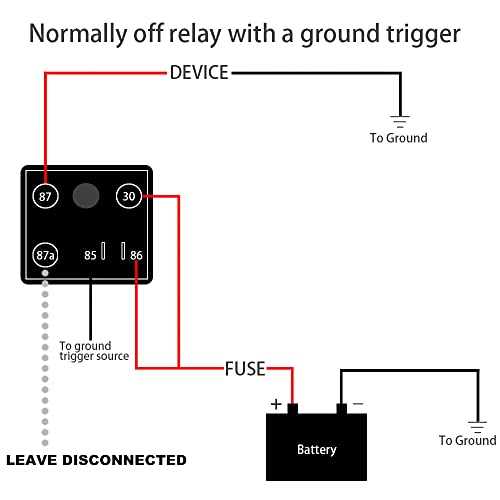 irhapsody Relay 250A, 12V Continuous Duty SPDT 5-pin High Power Relay - Thumbnail 5
