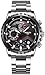 NIBOSI Men's Watches Luxury Sports Chronograph Waterproof Military Quartz Stainless Steel Wristwatches Black Color