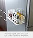 YAMAZAKI Home Plate Magnetic Spice Storage Rack Organizer For Fridge - Steel
