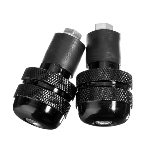 2個1組 19mm - 22mm 2x 7/8インチ オートバイハンドルグリップ バイクハンドルバーグリップエンドウェイトグリップキャップ