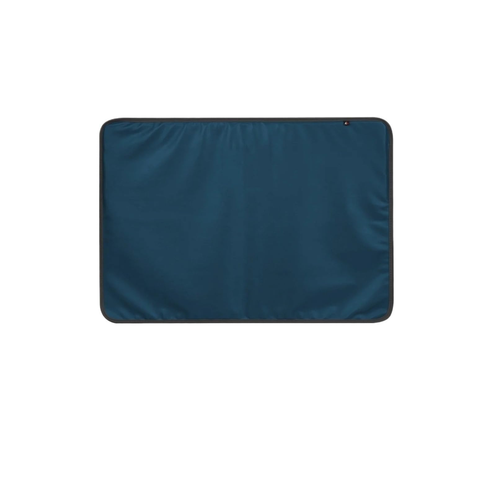Computer Monitor Dust Cover Monitor Cover PU Leather Antistatic Display HD Sleeve Protective Compatible Fit For 24'' Computer PC(Blue)