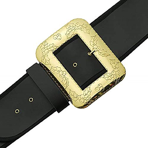 Santa Belt with Decorative Cast Buckle