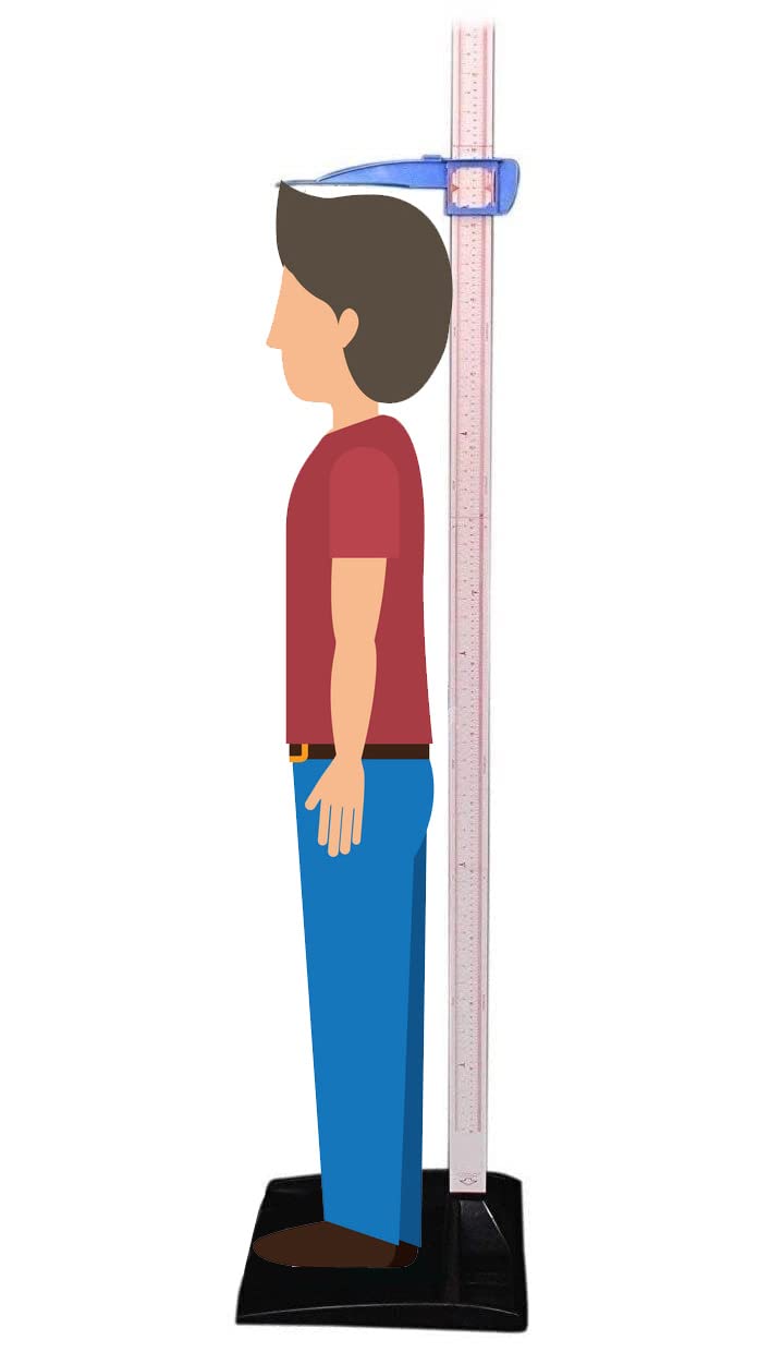 ACU-CHECK Height Measuring Scale for Men and Women, Stadiometer for Height Measurement 20-210 cm with 1mm Graduation For Adults & Child Height Gauge (B0C33TTXYV) Amazon Price History, Amazon Price Tracker