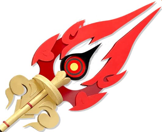 Amazon.co.jp: 原神 げんしん 道具 武器 護摩の杖 胡桃 Genshin