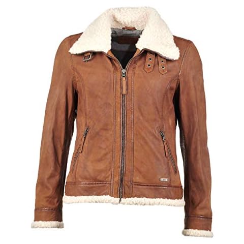 MUSTANG Lovells - Chaqueta de piel con hebillas Cover