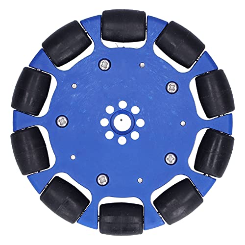 100mm Omnidirectional Wheel Neoprene Drive Rollers Omniâ€‘Directional Wheel 8mm Hole Smart Robot Car Accessories for Robotic Car