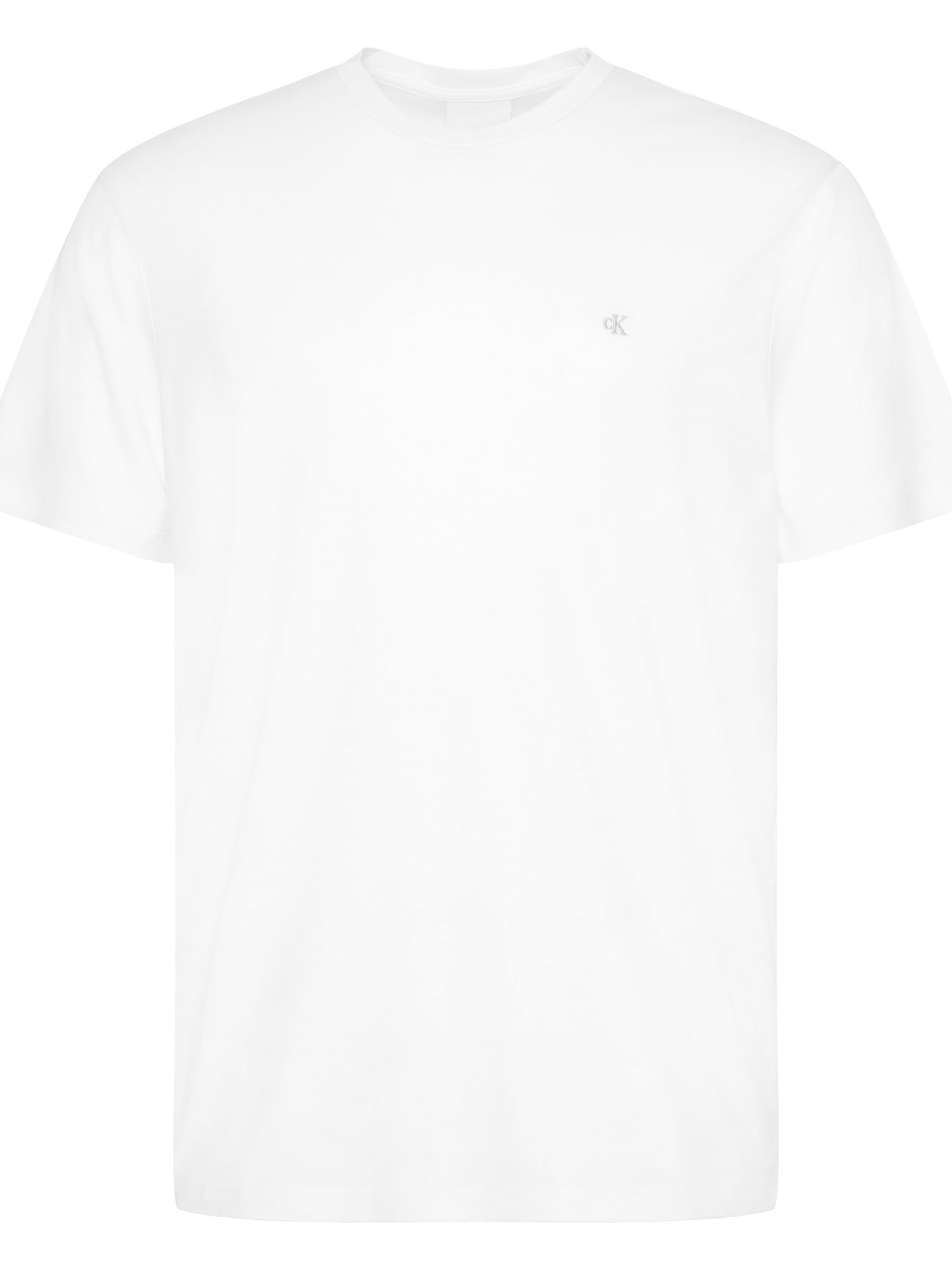 Calvin Klein Men's Short Sleeve Supima Chest Embroidered Crewneck Tee