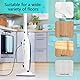 4 Stück Ersatzpad für Leifheit CleanTenso Power 2.0 Dampfreiniger 32x19.5cm Mikrofaser Dampfbesen Wischbezug für eine porentiefe Reinigung Dampfmop Ersatz mit Klettunterseite für CleanTenso Power