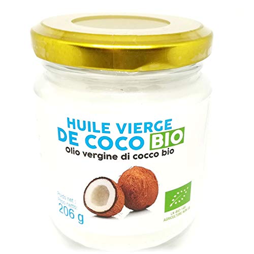 Aceite virgen de coco orgánico – tarro 225 ml