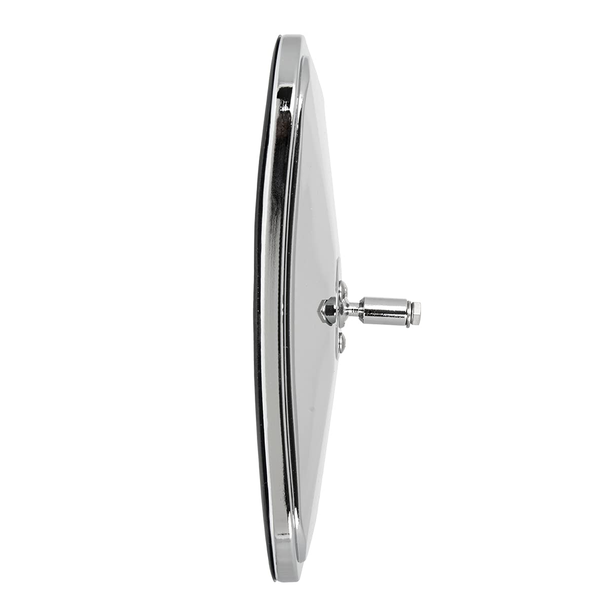 GG Grand General 33088 Miroir convexe rectangulaire en acier inoxydable à montage central de 14 x 21,6 cm