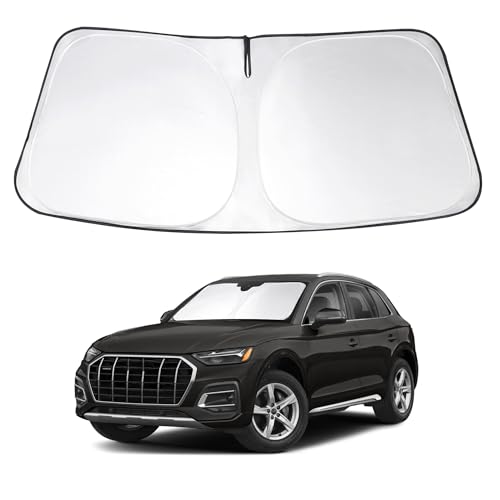 Image of Windshield Sun Shade Sunshade for 2018-2024 2025 2026 Audi Q5