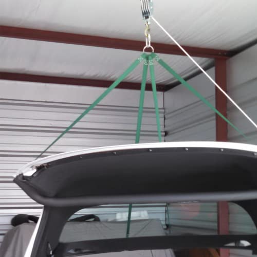 XSTRAP Rope Hoist 50 Feet Block And Tackle Pulley System