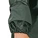 BWOLF HIMALAYA Herren Regenanzug Langarm wasserdicht mit Elastischer Taille Kapuzenjacke Anzug Regenbekleidung Regenjacke + Regenhose 2 Taschen (Dunkelgrün, L)