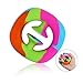 Produktbild GUGULUYL Rainbow Fidget Snappers Spielzeug, Quetschen, Greifen, Party Popper Noise Maker Stress Relief Hand Spielzeug Click Finger Silikon Grap Spielzeug für Kinder