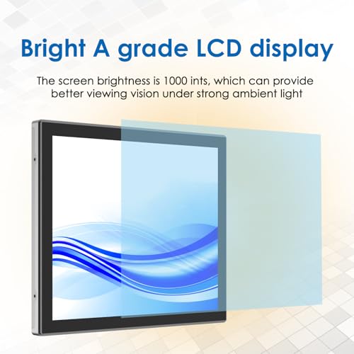 Image of GreenTouch High Brightness 19 Inch 10 Points Open Frame PCAP Touchscreen Monitor - Outdoor Industrial Touch Display -16:9 -TFT LCD